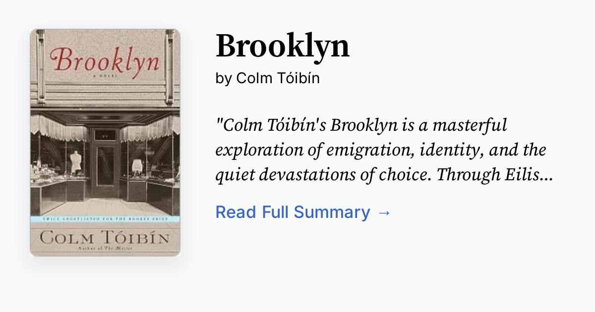 Cover of Brooklyn