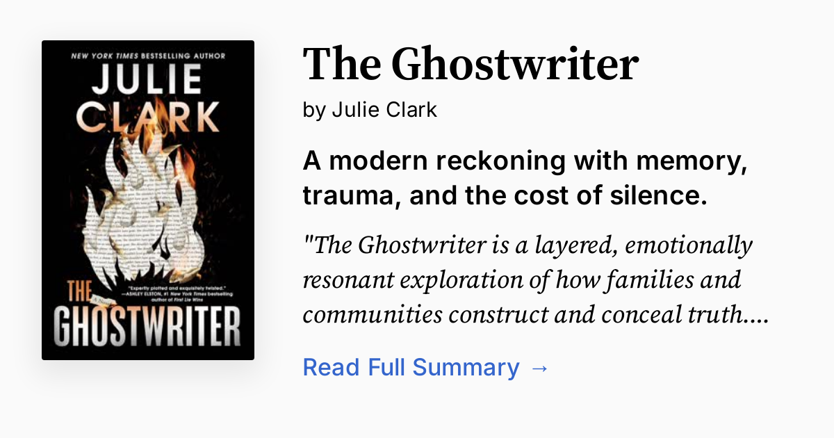Cover of The Ghostwriter