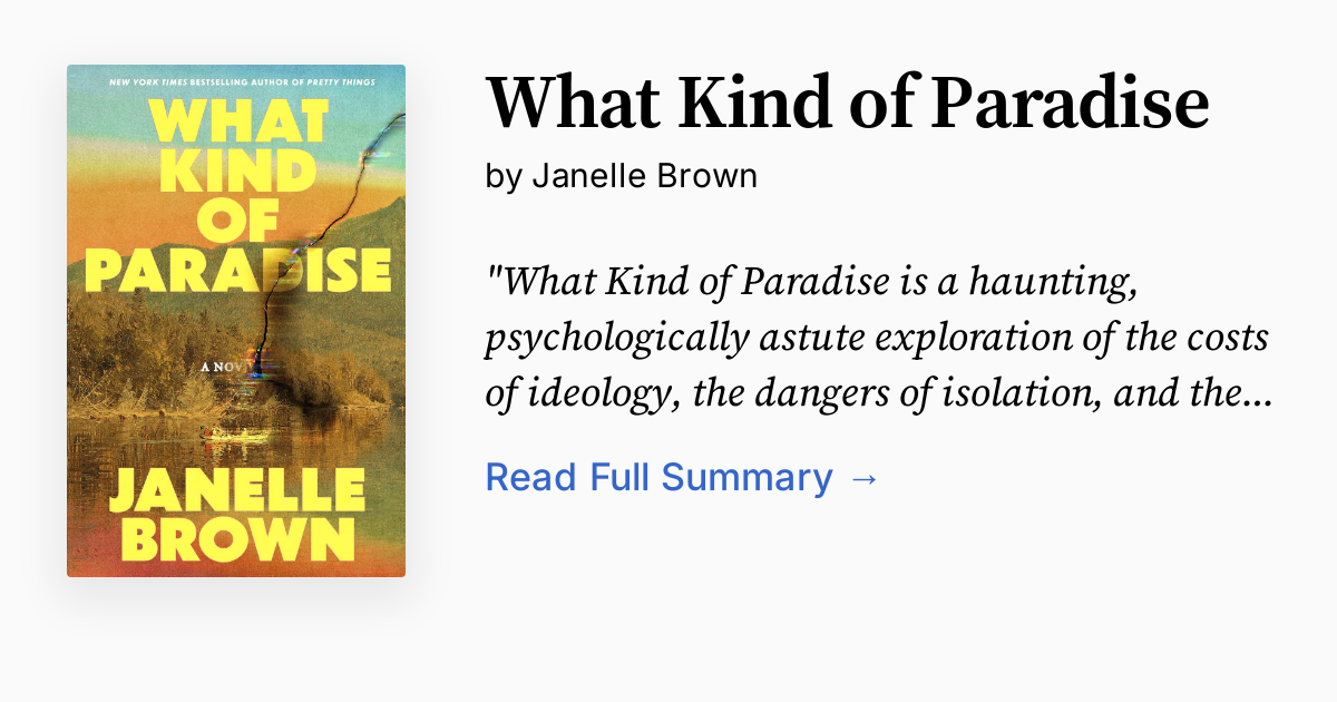 Cover of What Kind of Paradise