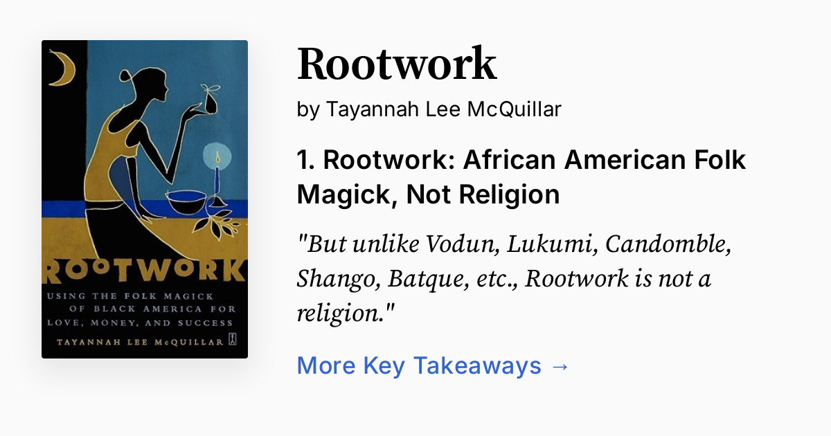 Rootwork by Tayannah Lee McQuillar | Summary, Quotes, Audio