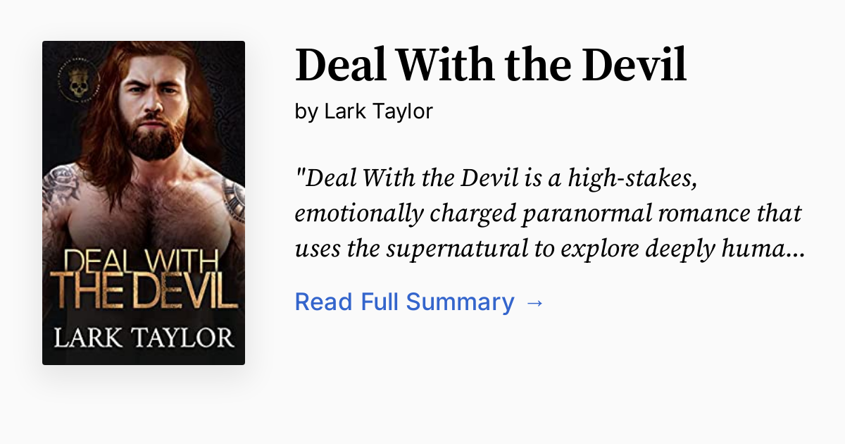 Deal With the Devil | Summary, Audio, Analysis