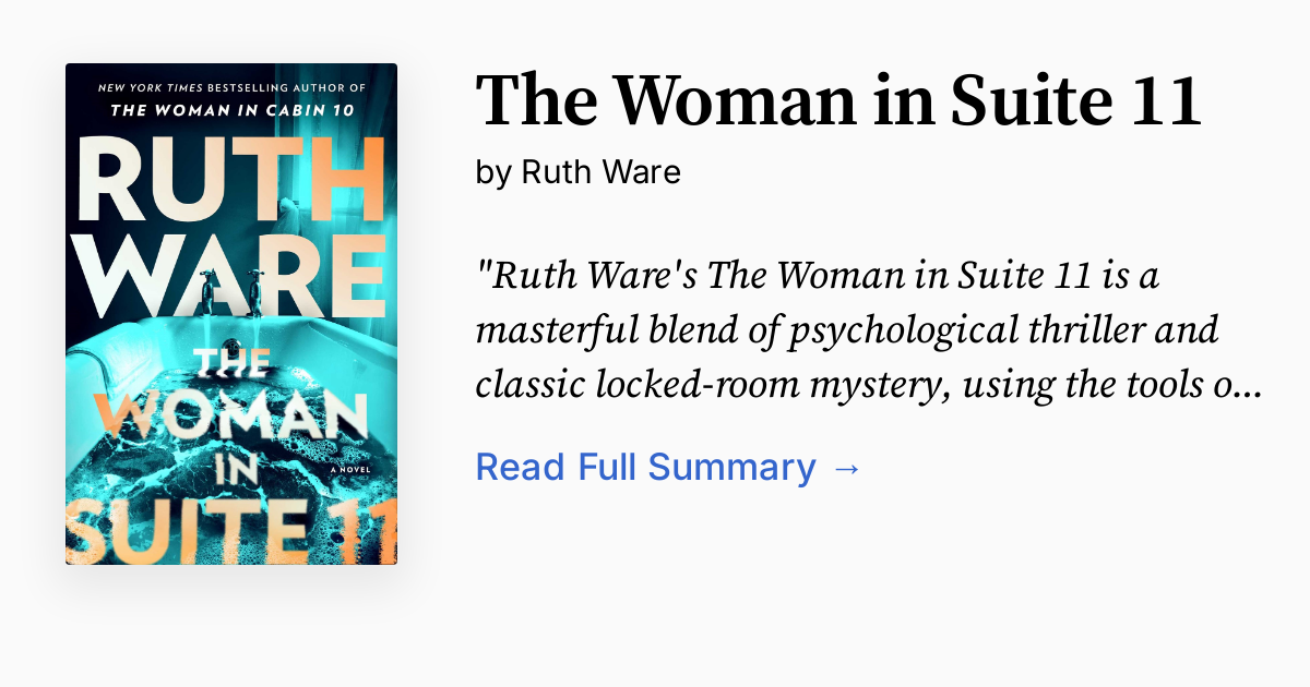 Cover of The Woman in Suite 11