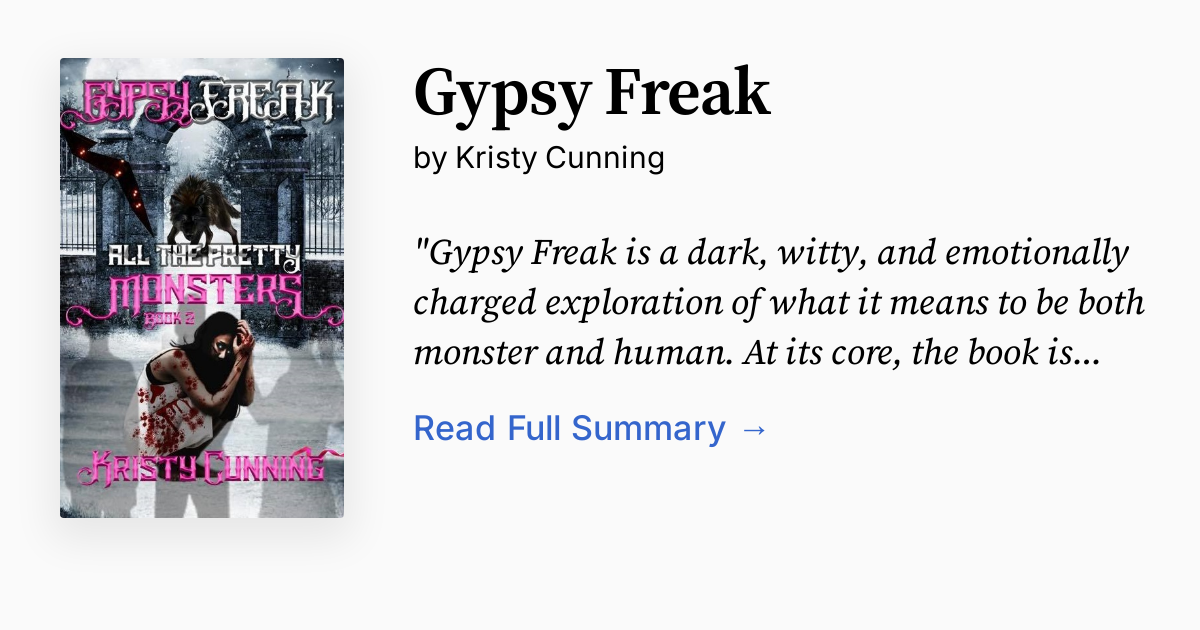 Gypsy Freak by Kristy Cunning | Summary, Audio, Analysis