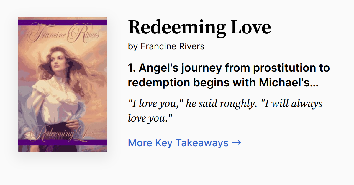 Cover of Redeeming Love