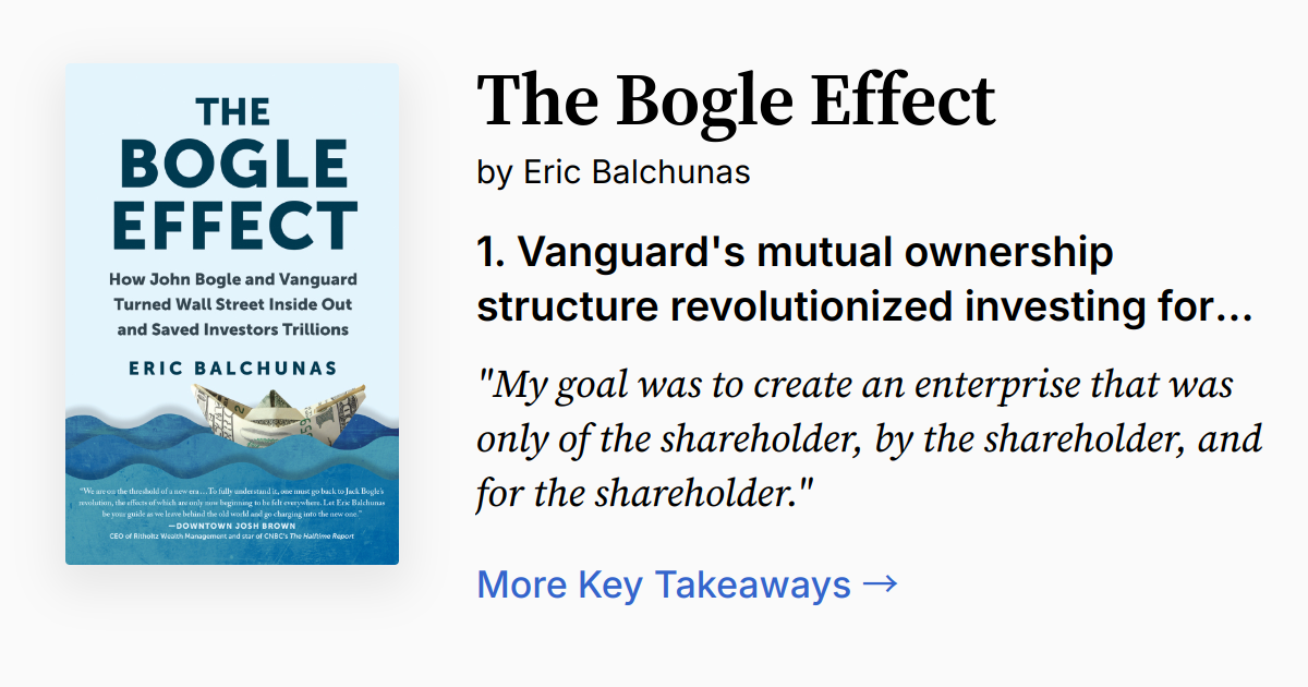 The Bogle Effect | Summary, Audio, Quotes, FAQ