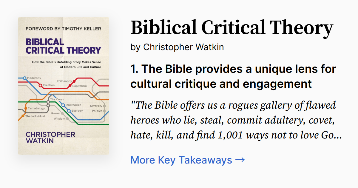 Cover of Biblical Critical Theory