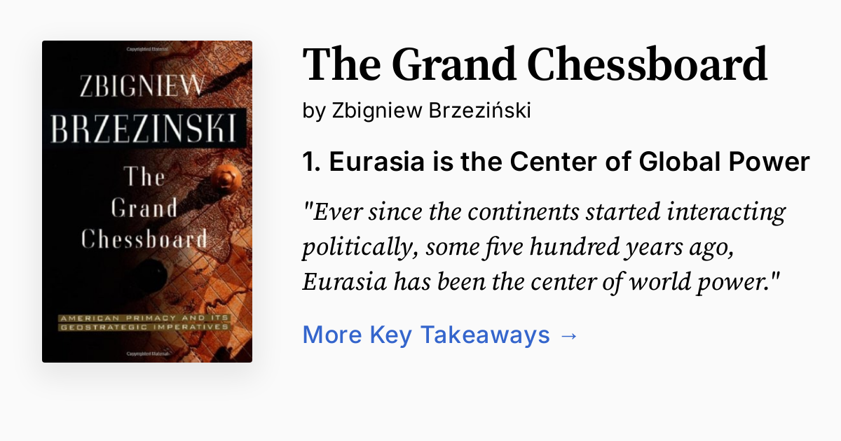 Cover of The Grand Chessboard