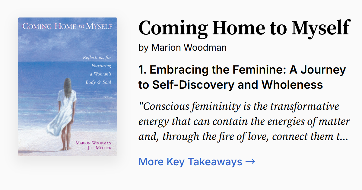 Coming Home to Myself | Summary, Audio, Quotes, FAQ