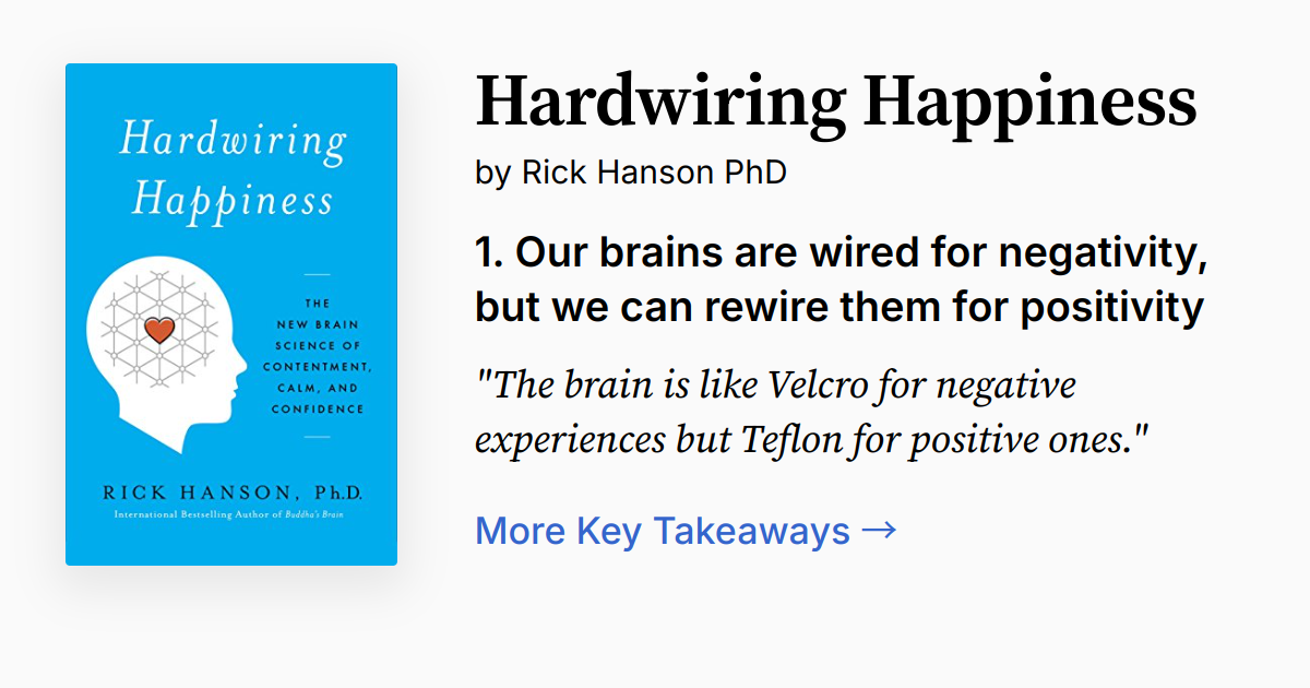 Cover of Hardwiring Happiness