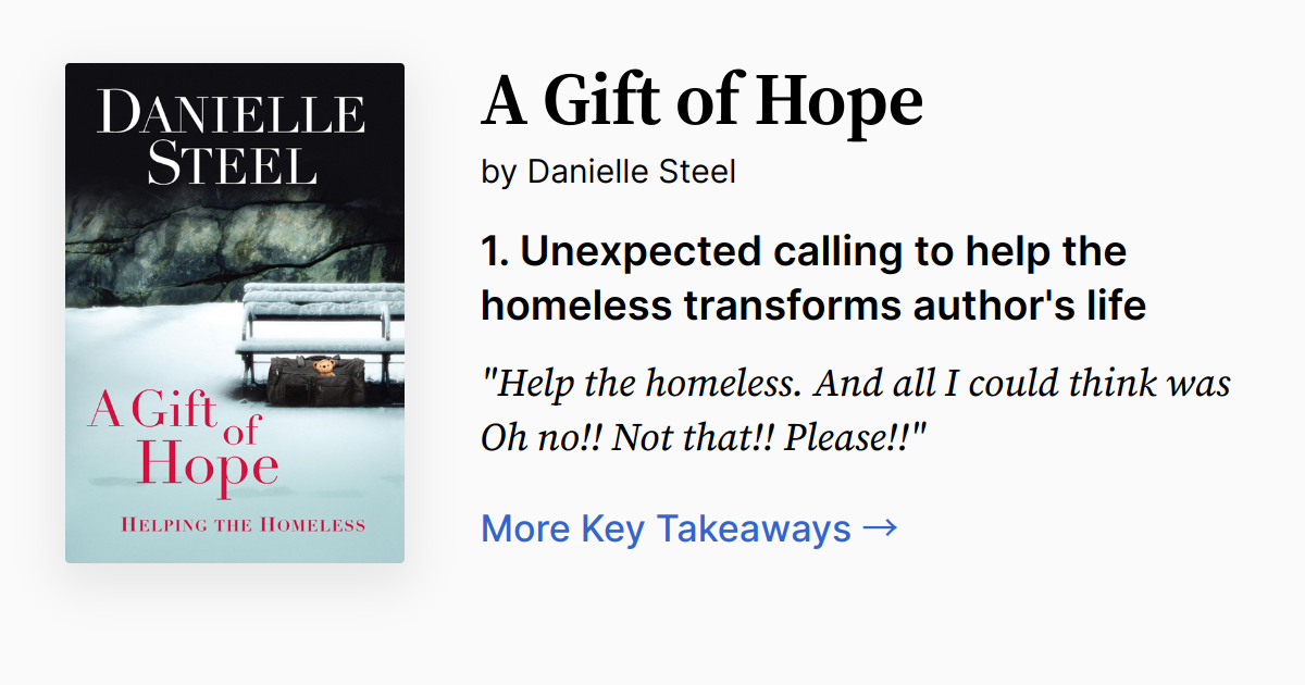 Cover of A Gift of Hope