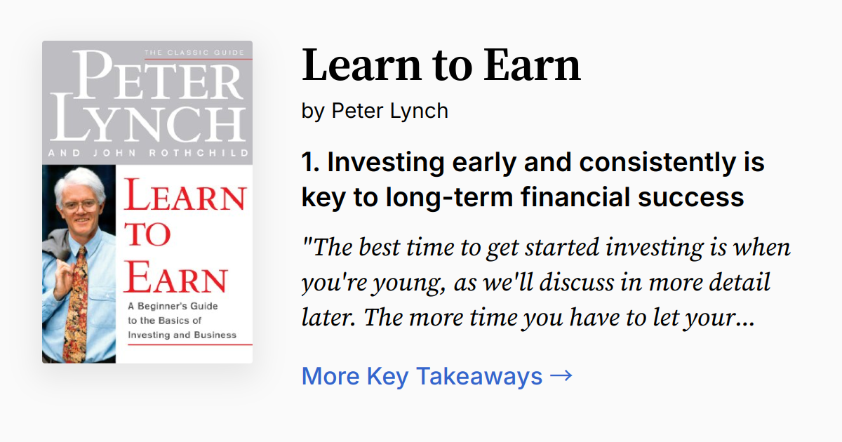 Cover of Learn to Earn
