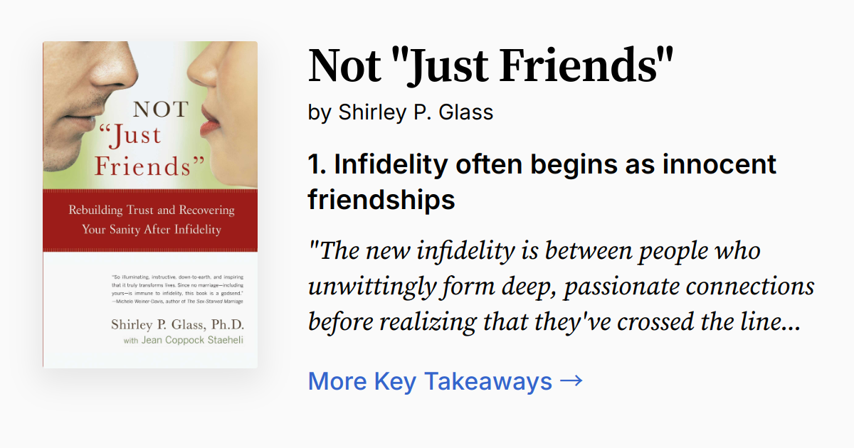 Not "Just Friends" | Summary, Quotes, FAQ, Audio