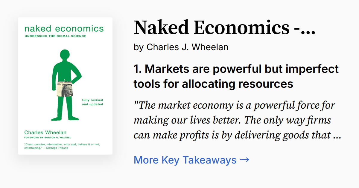 Cover of Naked Economics