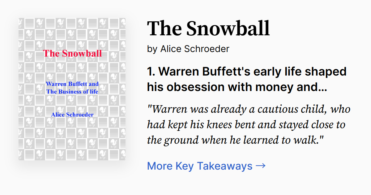 Cover of The Snowball