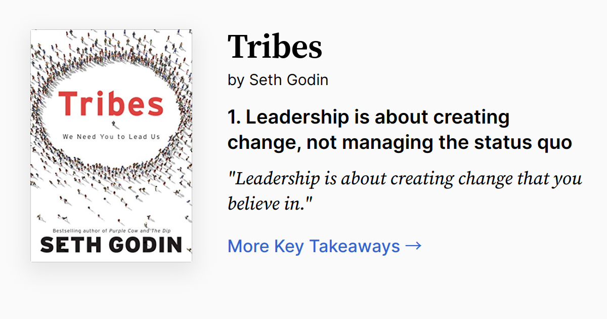 Cover of Tribes
