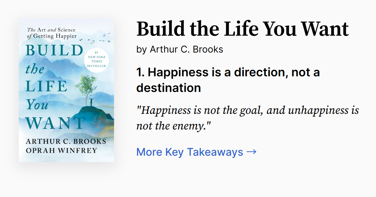 Build the Life You Want | Summary, Audio, Quotes, FAQ