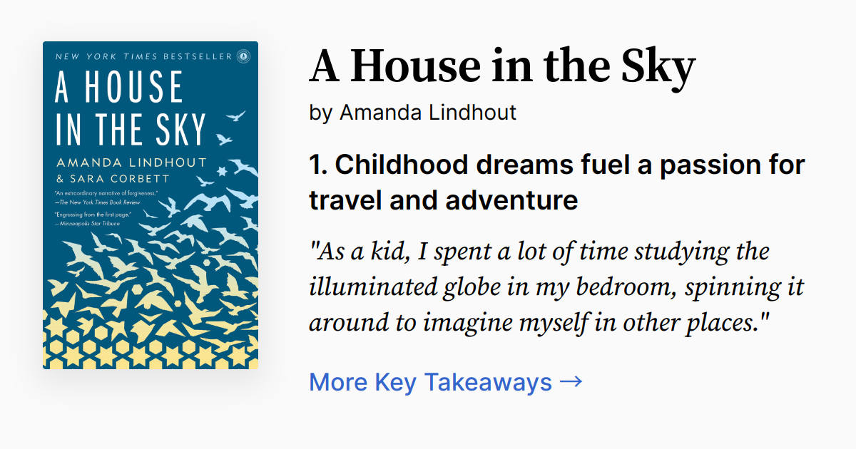 Cover of A House in the Sky