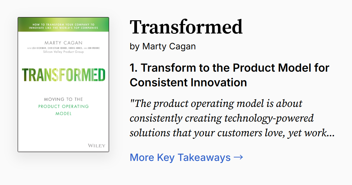 Cover of Transformed