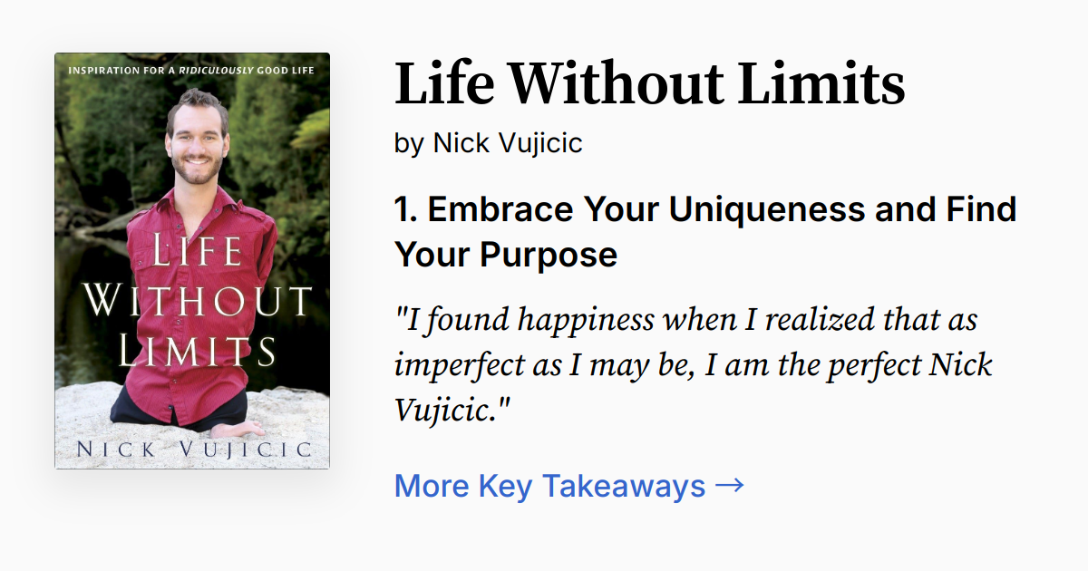 Cover of Life Without Limits