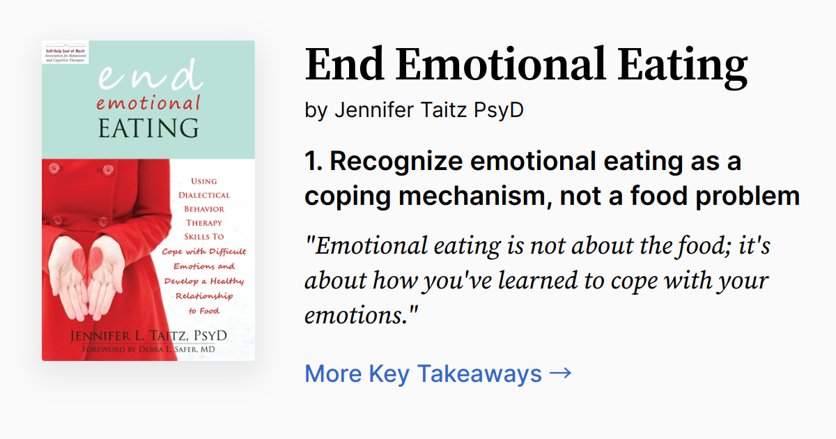 Visual Reference: End Emotional Eating