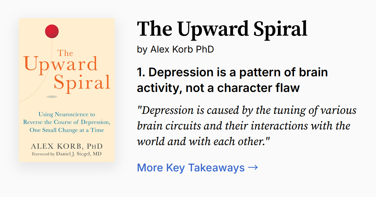 The Upward Spiral | Summary, Audio, Quotes, FAQ