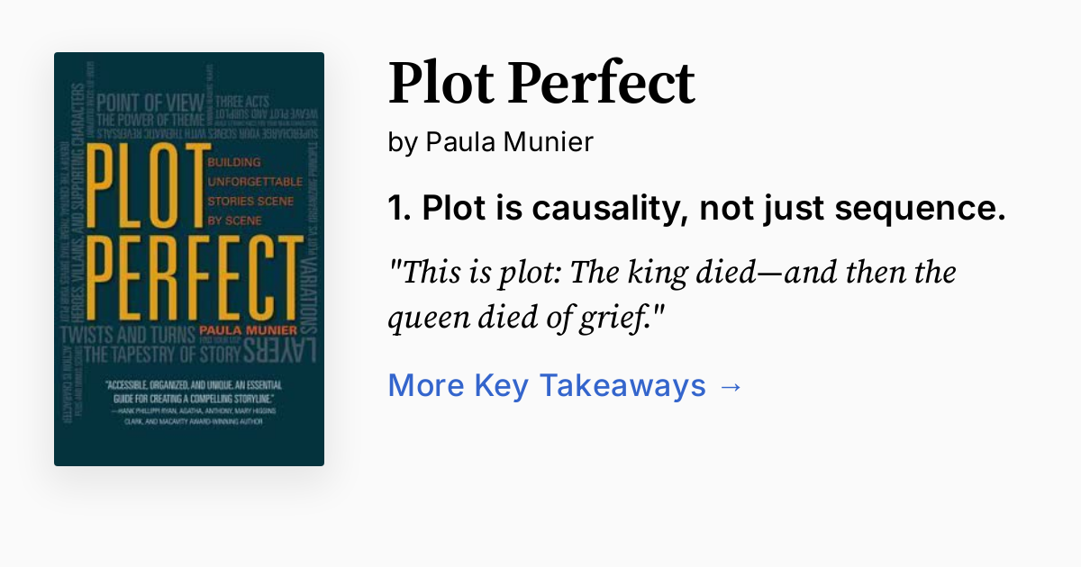 Plot Perfect by Paula Munier | Summary, Audio, Quotes