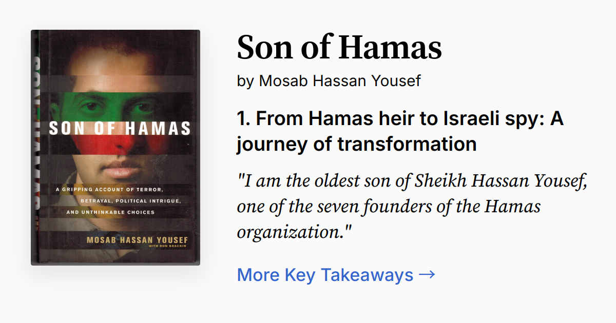 Cover of Son of Hamas