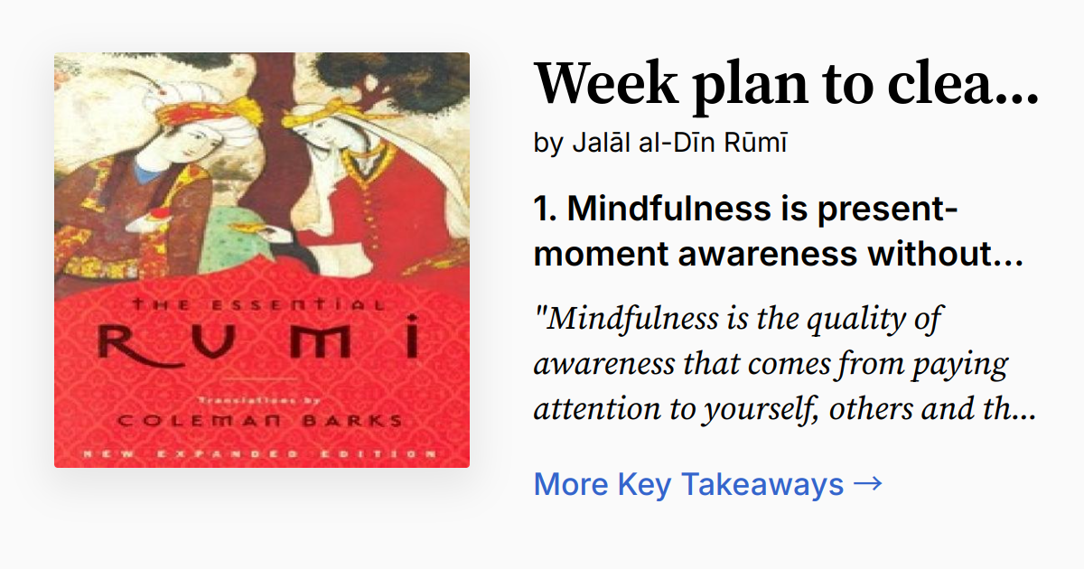 The Essential Rumi | Summary, Quotes, FAQ, Audio