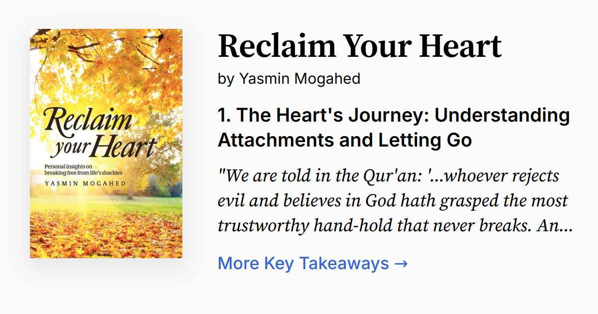 Cover of Reclaim Your Heart