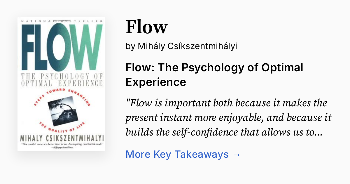 Cover of Flow