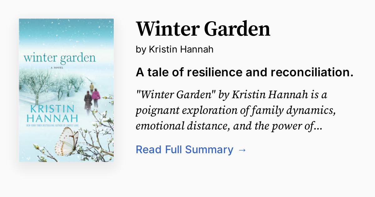 Cover of Winter Garden