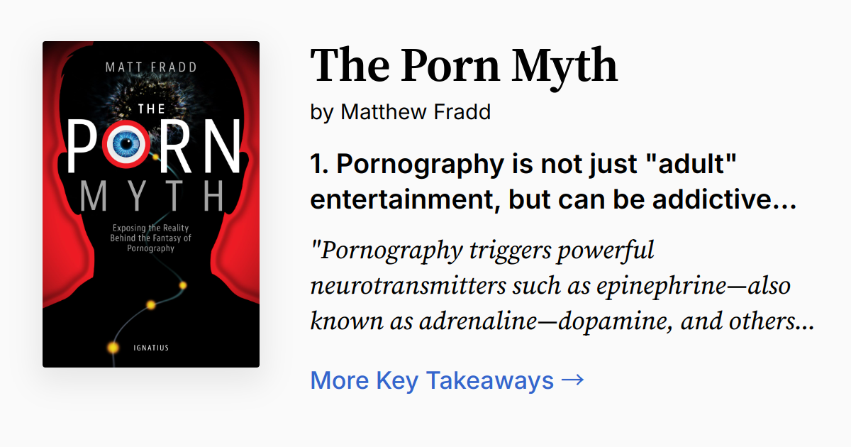 Cover of The Porn Myth