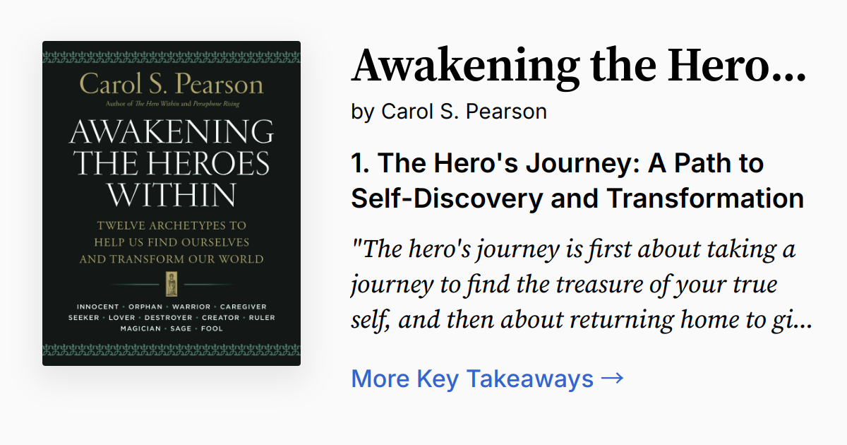Cover of Awakening the Heroes Within