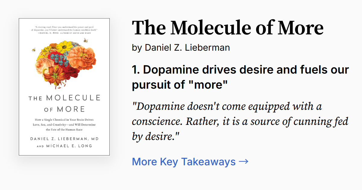 Cover of The Molecule of More
