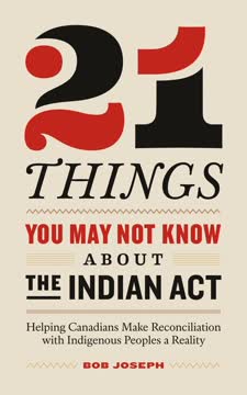 21 Things You May Not Know About the Indian Act Summary