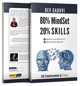 80% MindSet 20% Skills by Dev Gadhvi