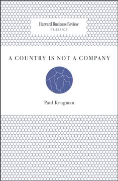 A Country Is Not a Company Summary