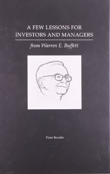 A Few Lessons for Investors and Managers From Warren Buffett Summary