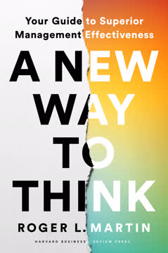 A New Way To Think Summary