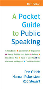 A Pocket Guide to Public Speaking Summary