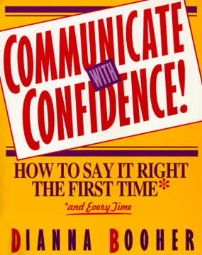 Communicate With Confidence! Summary