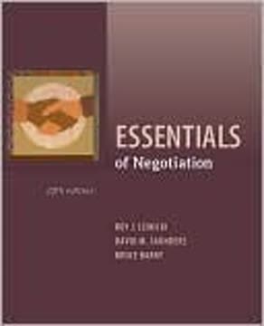 Essentials of Negotiation Summary