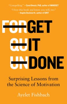 Get It Done Summary