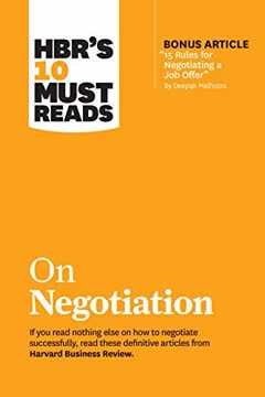 HBR&#039;s 10 Must Reads on Negotiation Summary