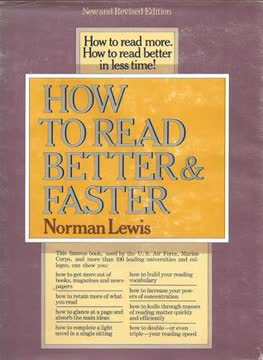 How to Read Better and Faster Summary