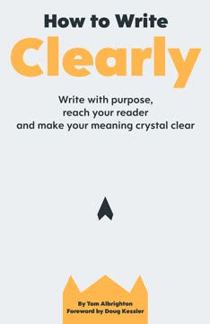 How to Write Clearly Summary