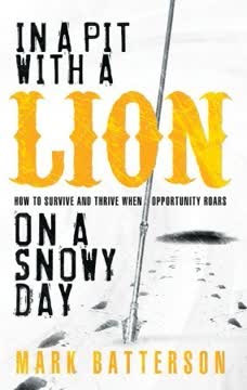 In a Pit with a Lion on a Snowy Day Summary