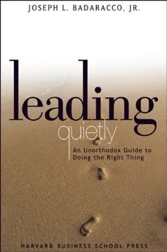 Leading Quietly Summary