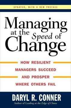 Managing At the Speed of Change Summary