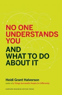 No one understands you, and what to do about it Summary